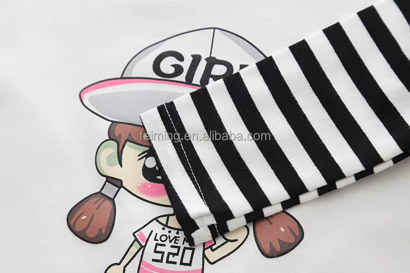 Girls Imported Denim Dungaree [GD-6480] (1-6 Years)