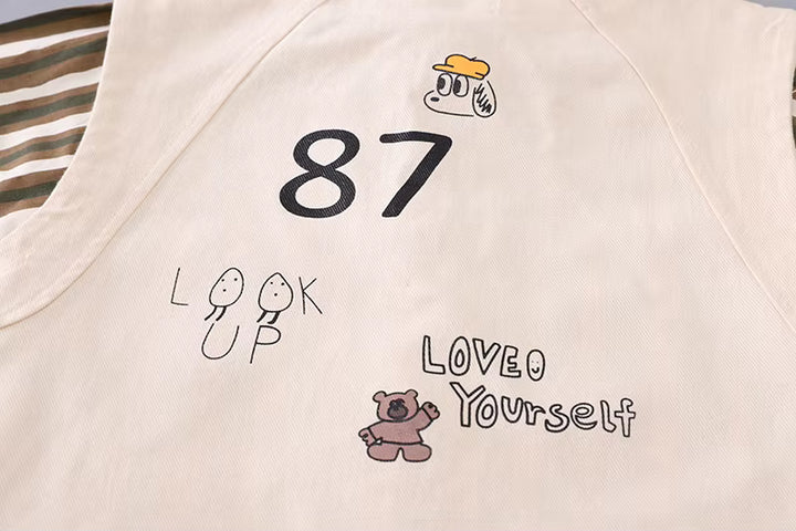 Boys 3 Piece Co-Ord Set [BT-6576] [2 - 7 Years]