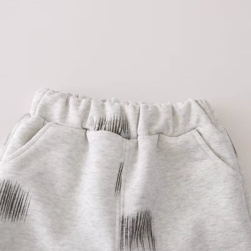 Boys Grey Imported Co-Ord Set [BT-6503] [1 - 5Years]