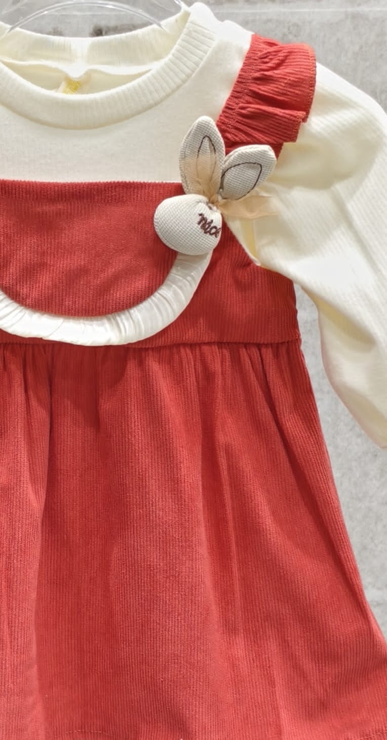 Girls Imported Frock [GD-9744] (9M - 4 Years)