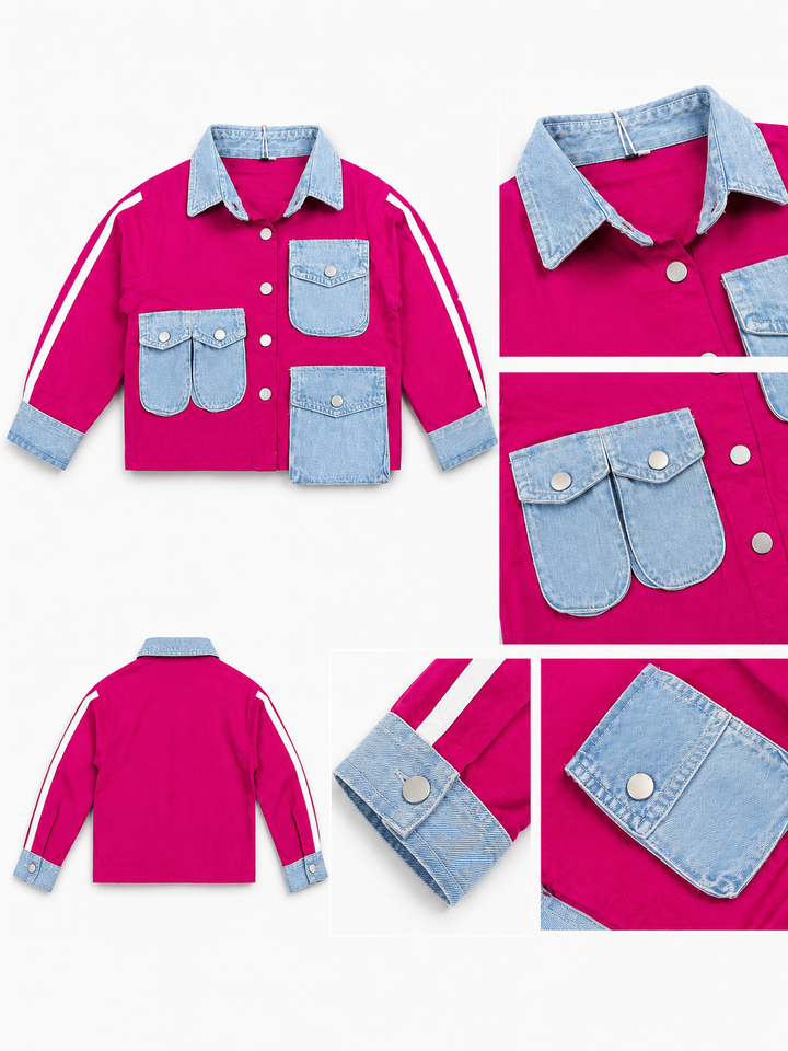 Girl's Imported Designer Shirt [GT-5632] (4-12Years)