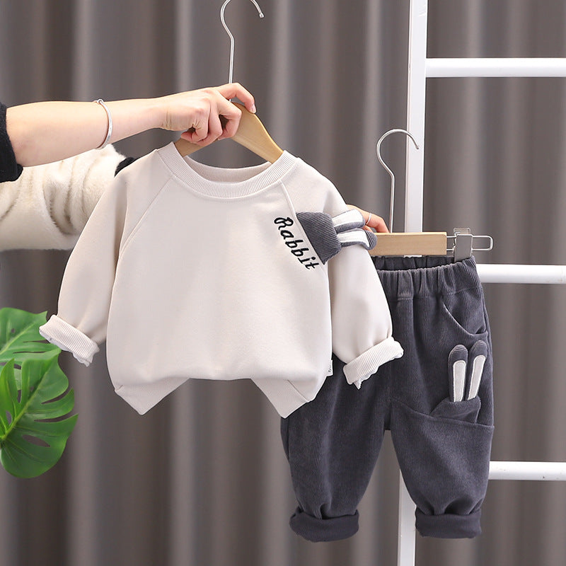 Boys Rabbit 2 Piece Cord Set [BT-6046] [1 - 6 Years]