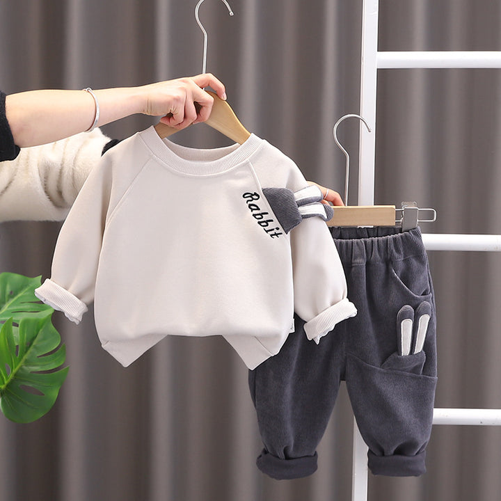 Boys Rabbit 2 Piece Cord Set [BT-6046] [1 - 6 Years]