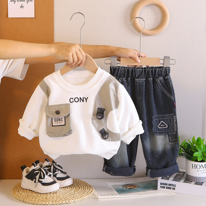 Boys Imported 2 Piece Cord Set [BT-6070] [1 - 5Years]