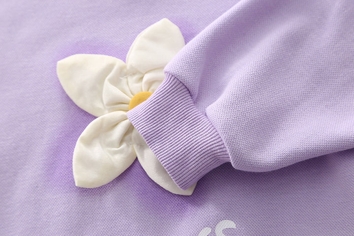 Girl's Lavender 2 Piece Co-Ord Set [GCS-6267](1-6 Years)