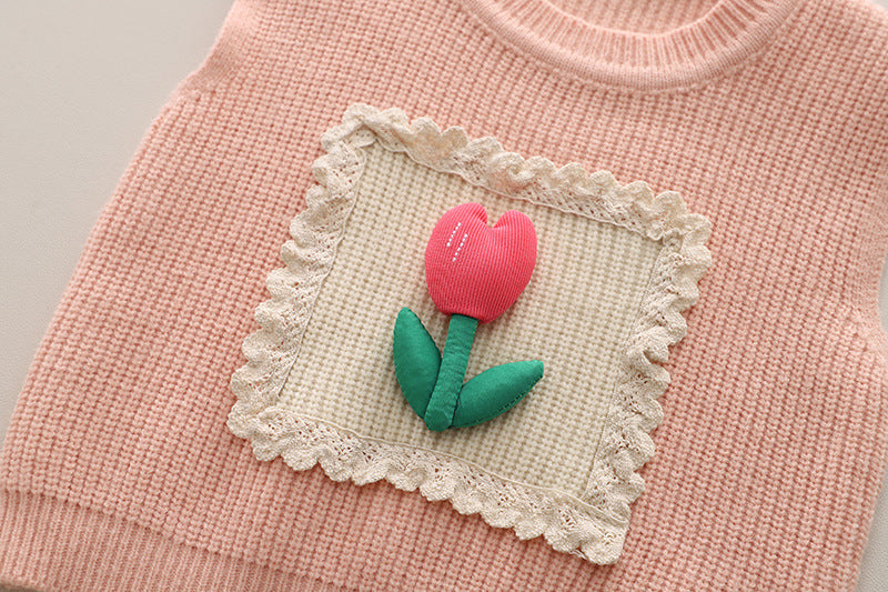 Girl's 3 Piece Co-Ord Set [GCS-6269](1-6 Years)