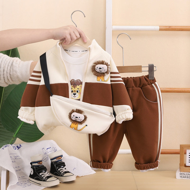 Boys Imported 3 Piece Co-Ord Set [BT-6156] [1 - 5Years]