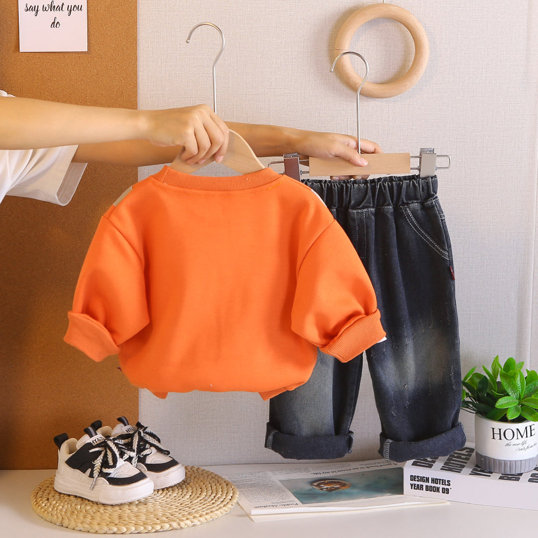 Boys Imported 2 Piece Cord Set [BT-6034] [1 - 6 Years]