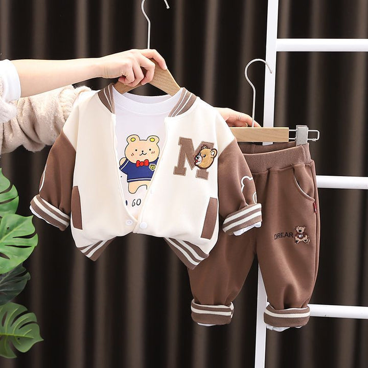 Boys Imported 3 Piece Co-Ord Set [BT-6150] [1 - 5Years]