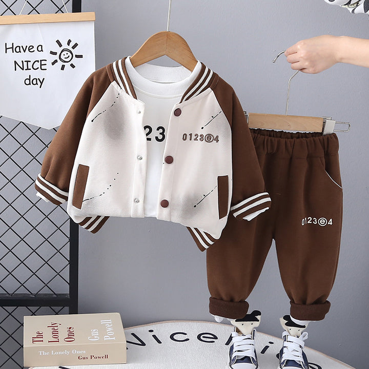 Boys Imported 3 Piece Co-Ord Set [BT-6201] [1 - 5Years]