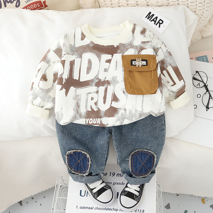 Boys Imported 2 Piece Co-Ord Set [BT-6274] [1 - 5Years]