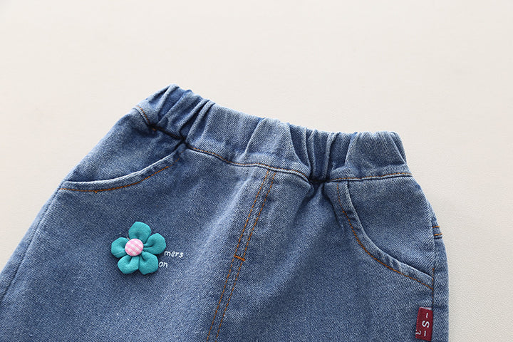 Girl's Lavender 2 Piece Co-Ord Set [GCS-6267](1-6 Years)