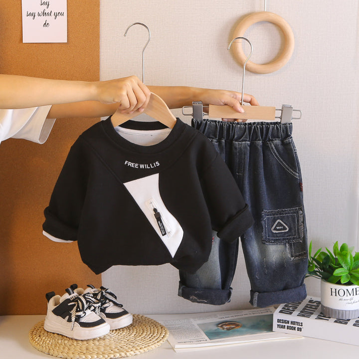 Boys Imported 2 Piece Cord Set [BT-6073] [1 - 5Years]