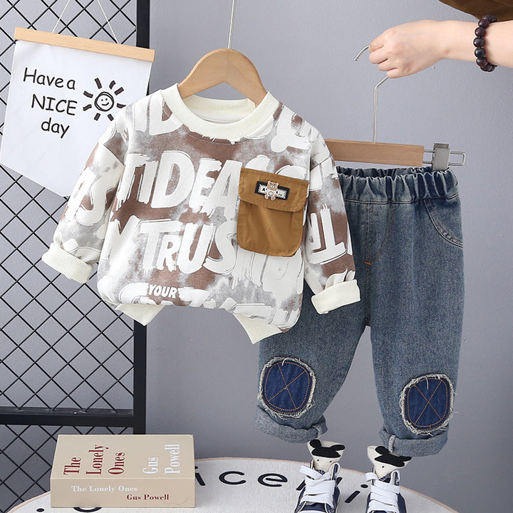 Boys Imported 2 Piece Co-Ord Set [BT-6274] [1 - 5Years]