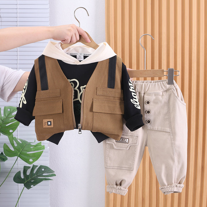 Boys 3 Piece Co-Ord Set [BT-6573] [1 - 6Years]