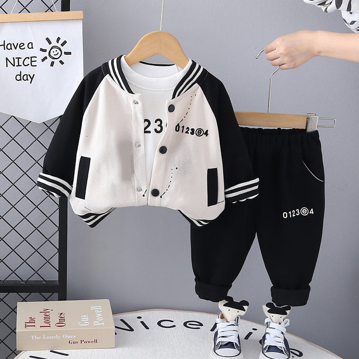 Boys Imported 3 Piece Co-Ord Set [BT-6202] [1 - 5Years]