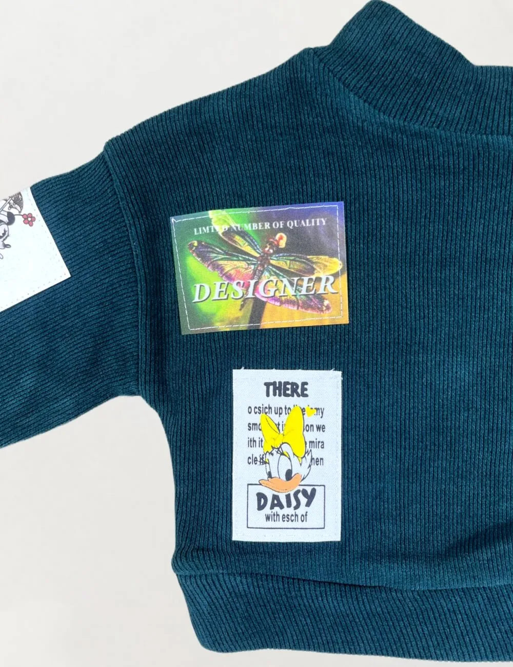 Girls Oversize Corduroy Sweatshirt [GT-649] (9Months-13Years)