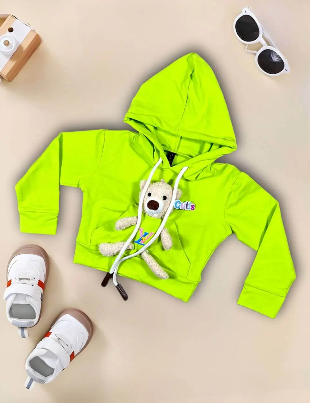 Girls Imported Looper Hoodie [GT-782] (1-12Years)