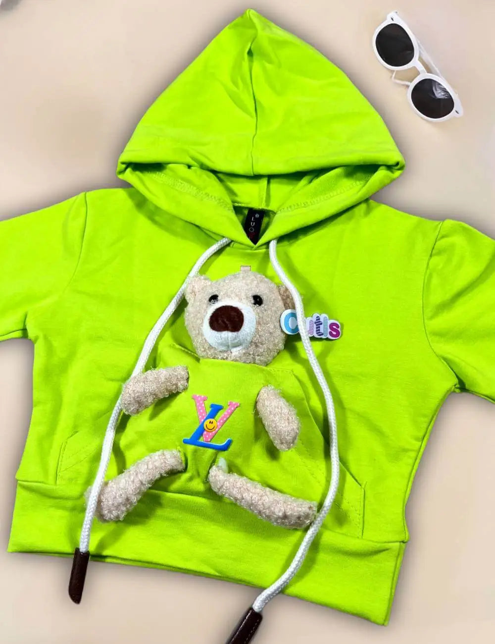 Girls Imported Looper Hoodie [GT-782] (1-12Years)