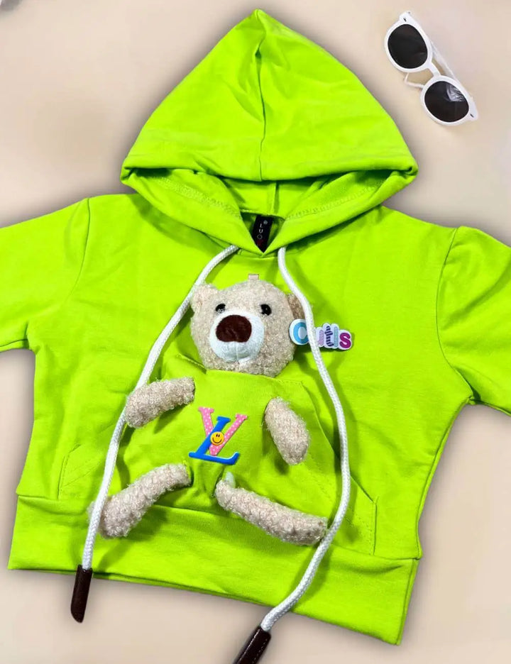 Girls Imported Looper Hoodie [GT-782] (1-12Years)