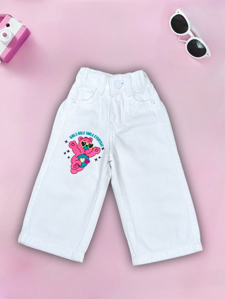 Girls Wide Leg Jeans [GJ-961] (1-11Years)