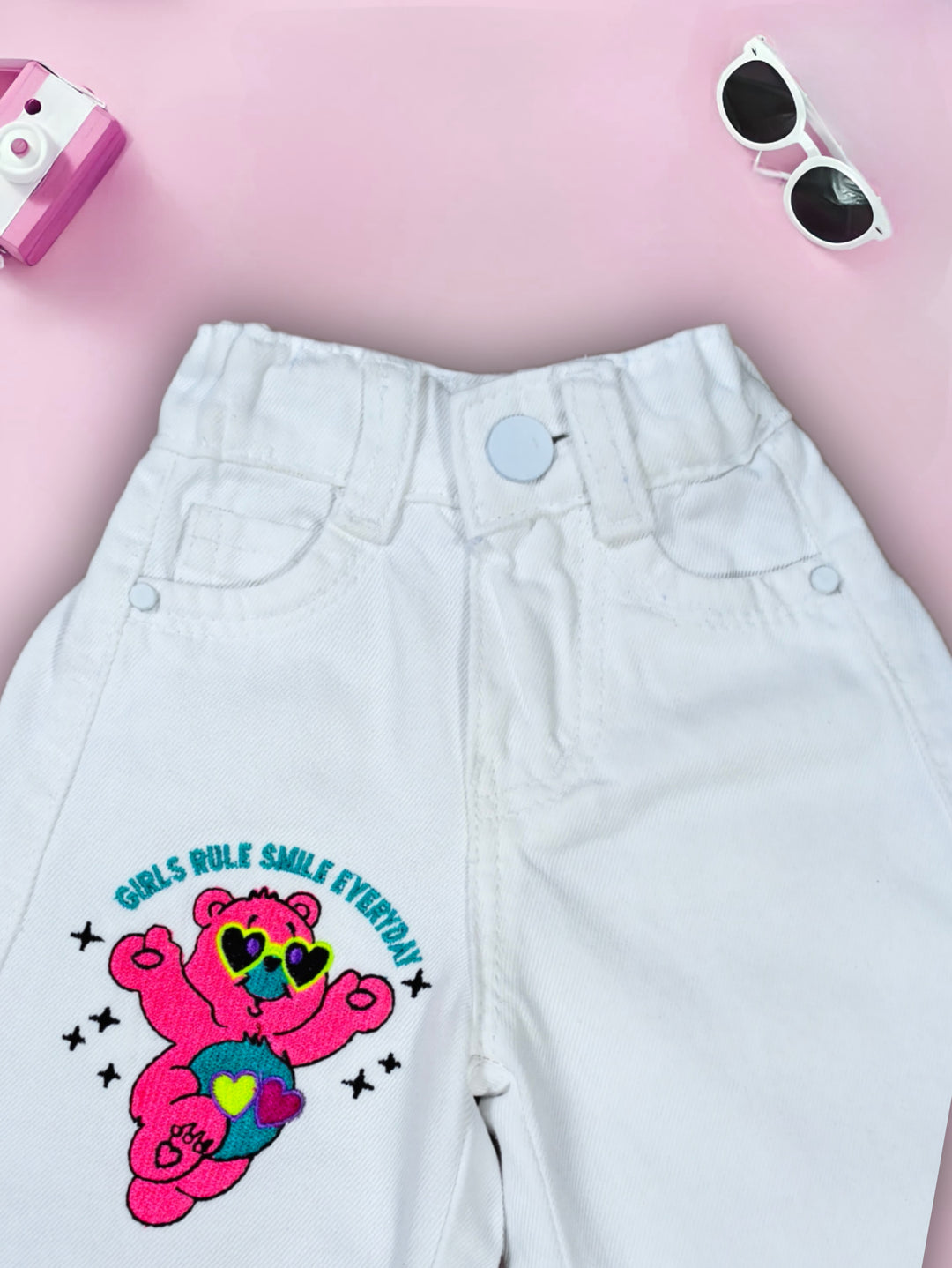 Girls Wide Leg Jeans [GJ-961] (1-11Years)