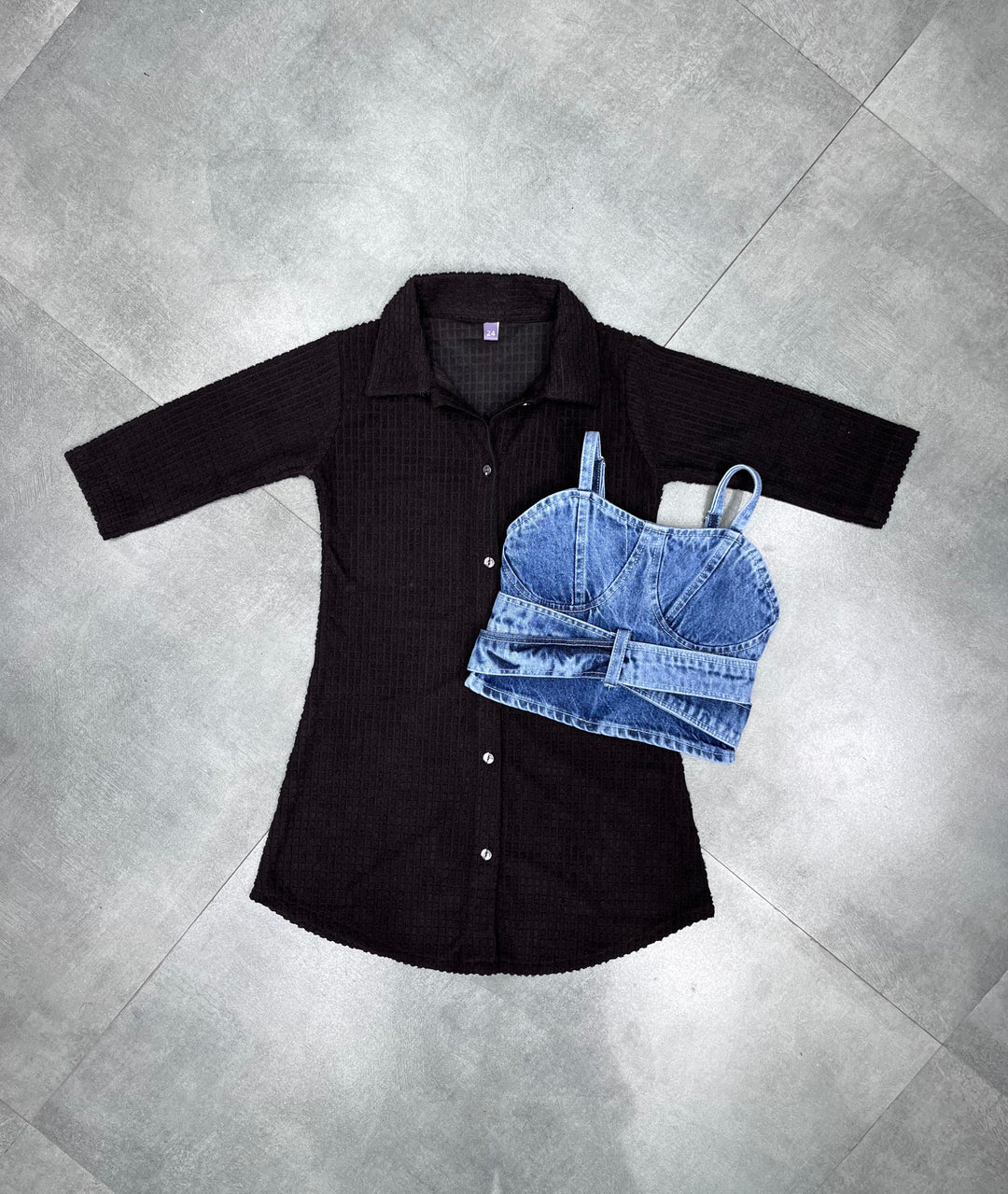 Girl's Dark Brown Imported One-piece [GD-4885](4-12 Years )