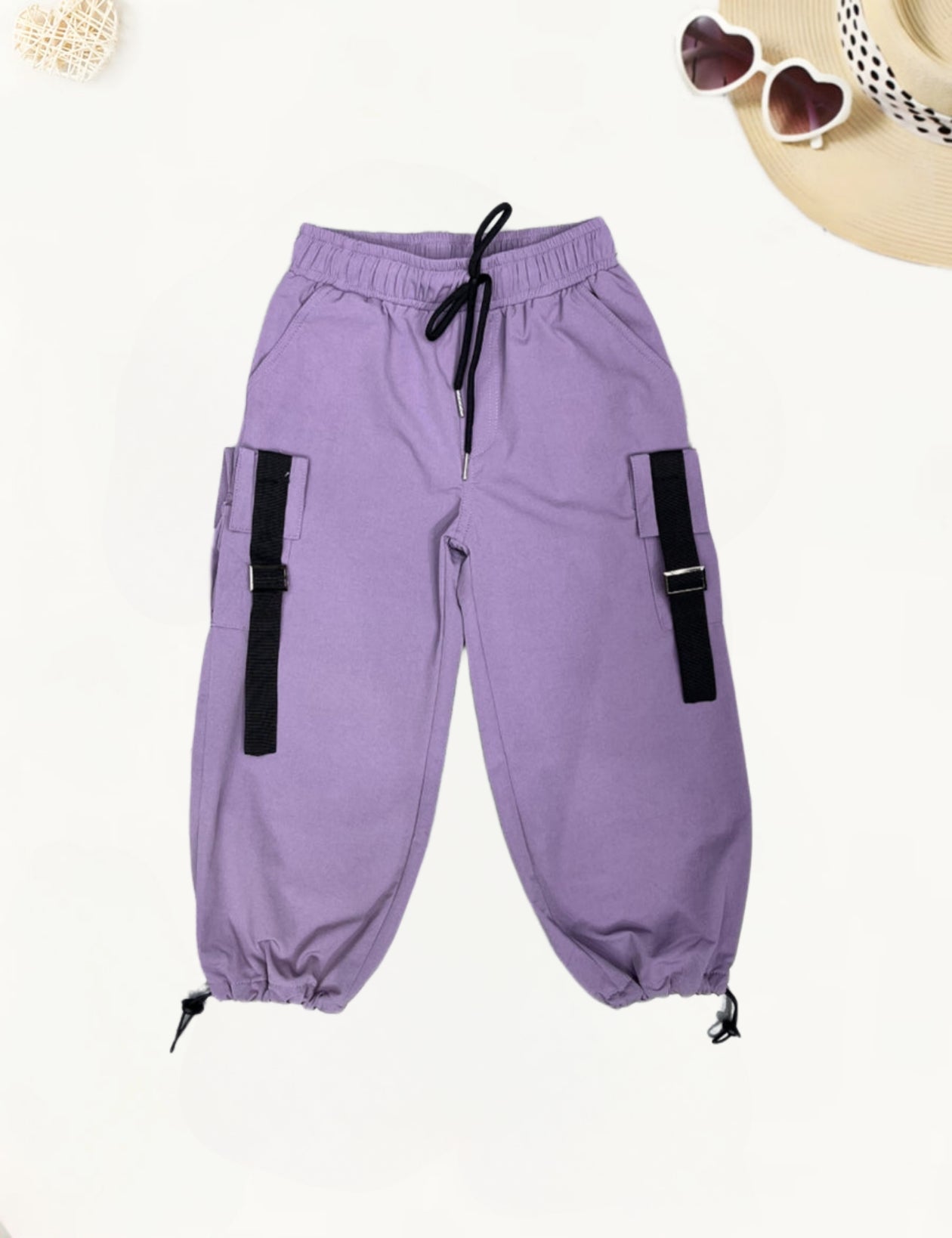 Girls Purple Parachute Pant [GJ-966] (4-12Years) – Kriss n Kross