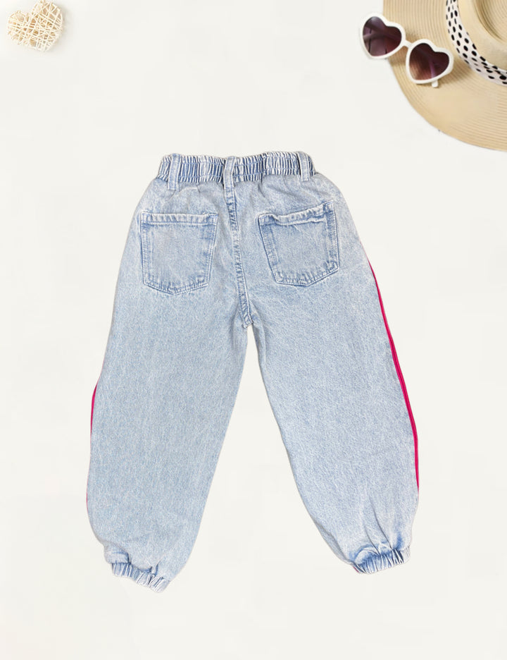 Girls Imported Denim Jogger's [GJ-903] (4-12Years)