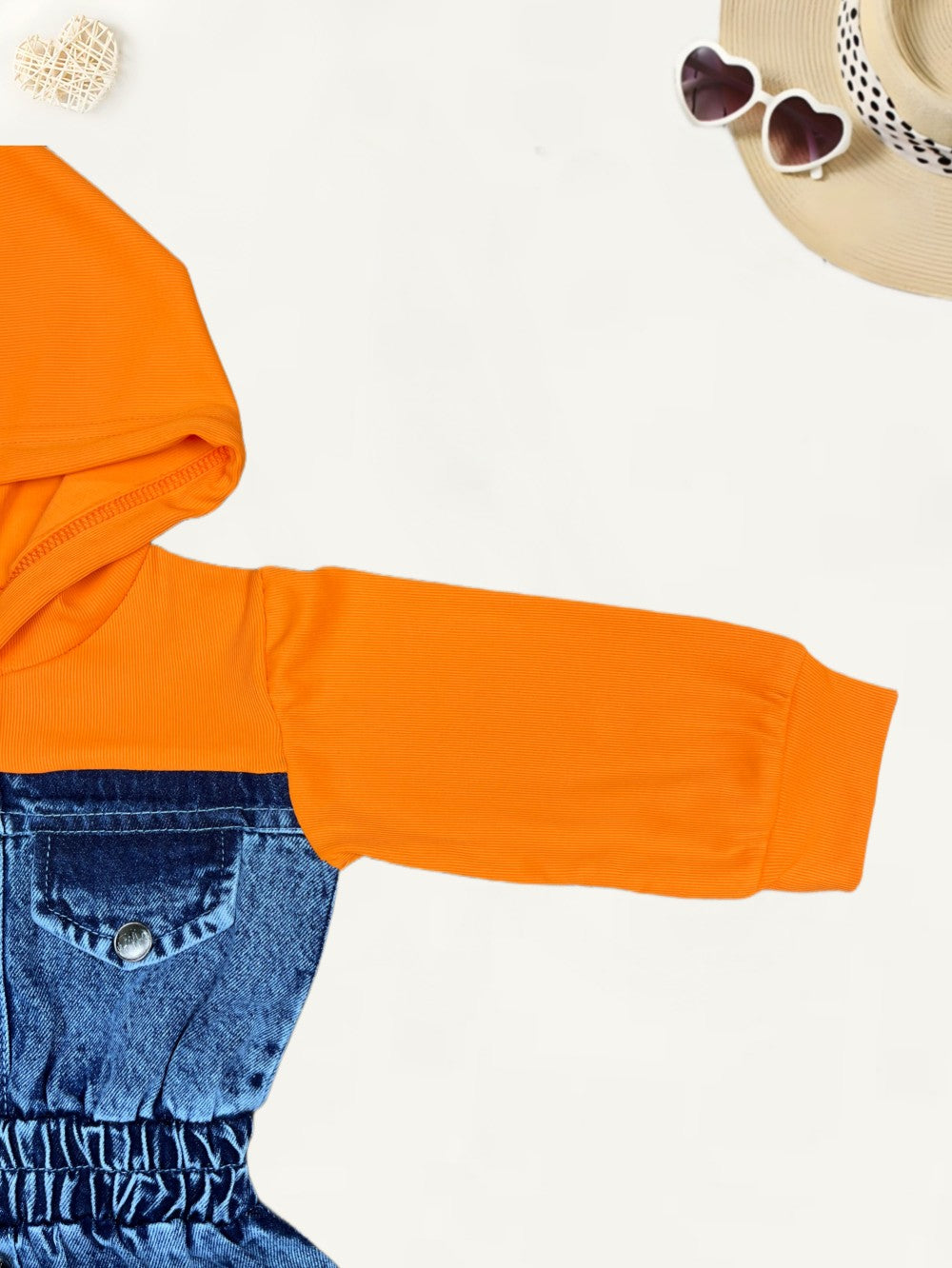 Girls Hooded One-Piece [GD-9976] (3 - 9 Years)