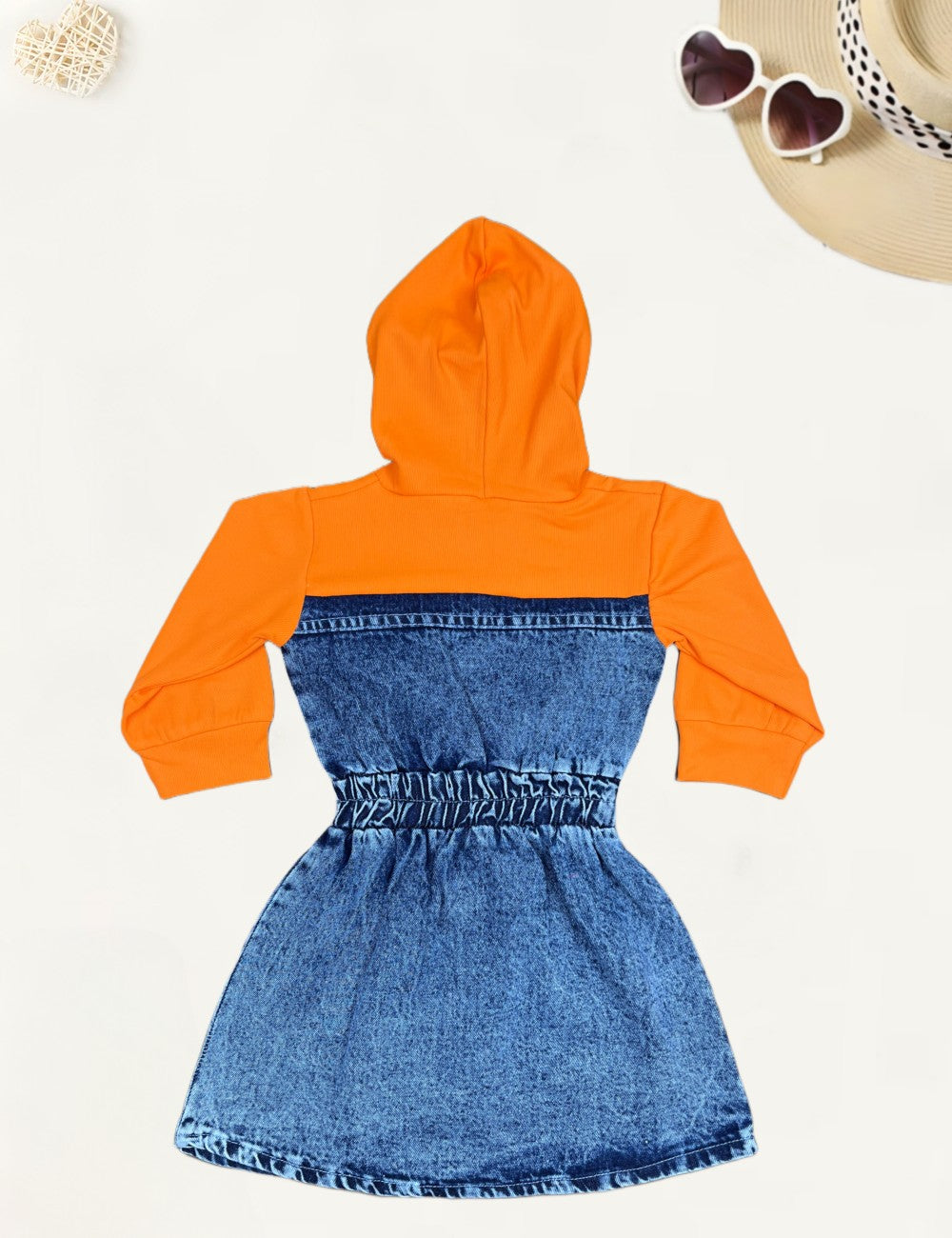 Girls Hooded One-Piece [GD-9976] (3 - 9 Years)
