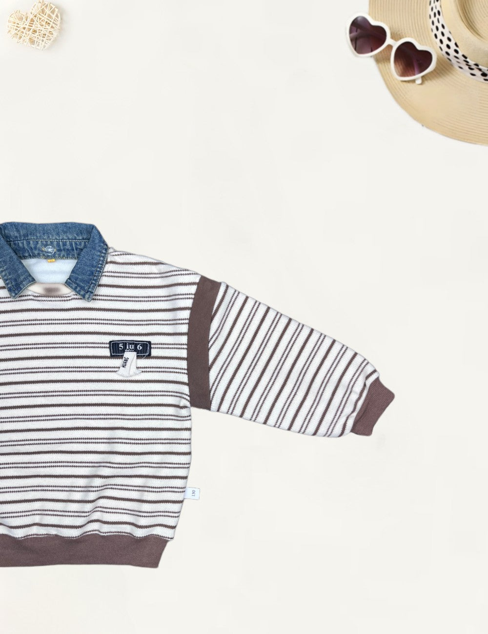 Boys Imported Detachable Collar Sweatshirt [BT-790] [2 - 7Years]