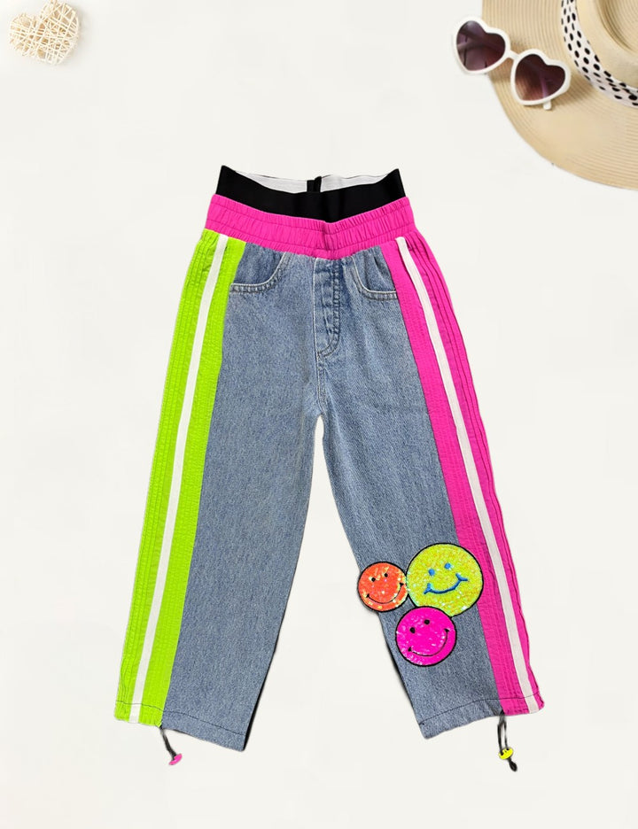 Girls Imported Funky Denim Jeans [GJ-942] (4-12Years)