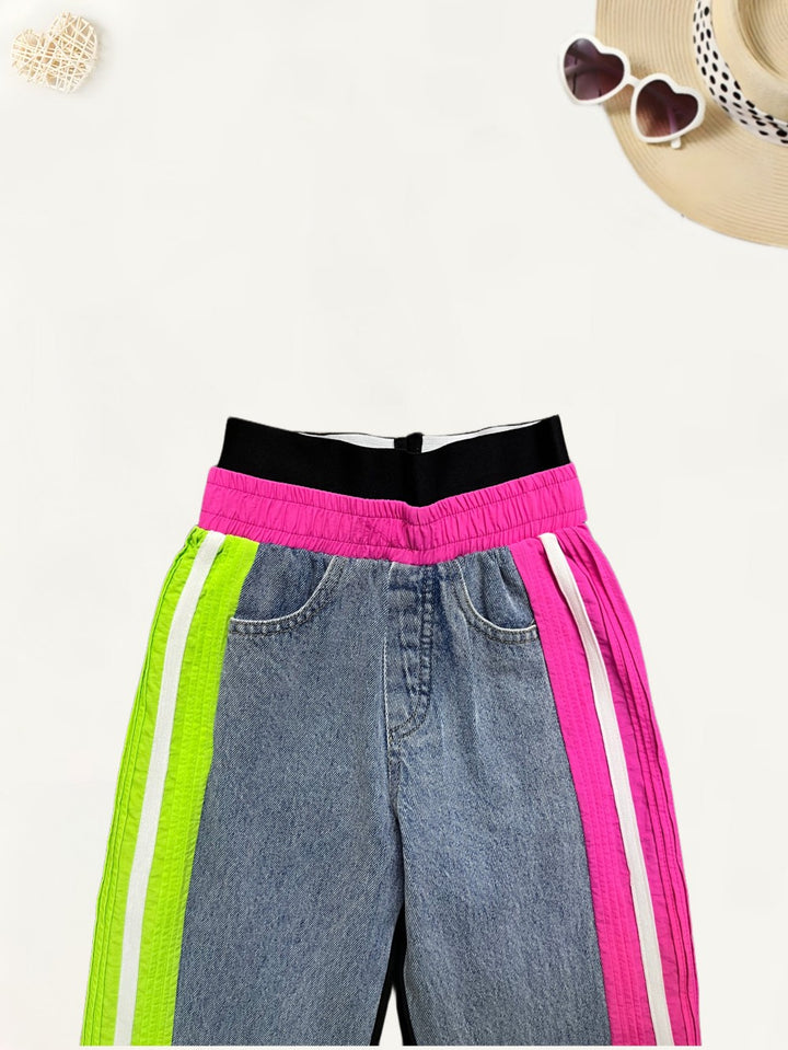 Girls Imported Funky Denim Jeans [GJ-942] (4-12Years)