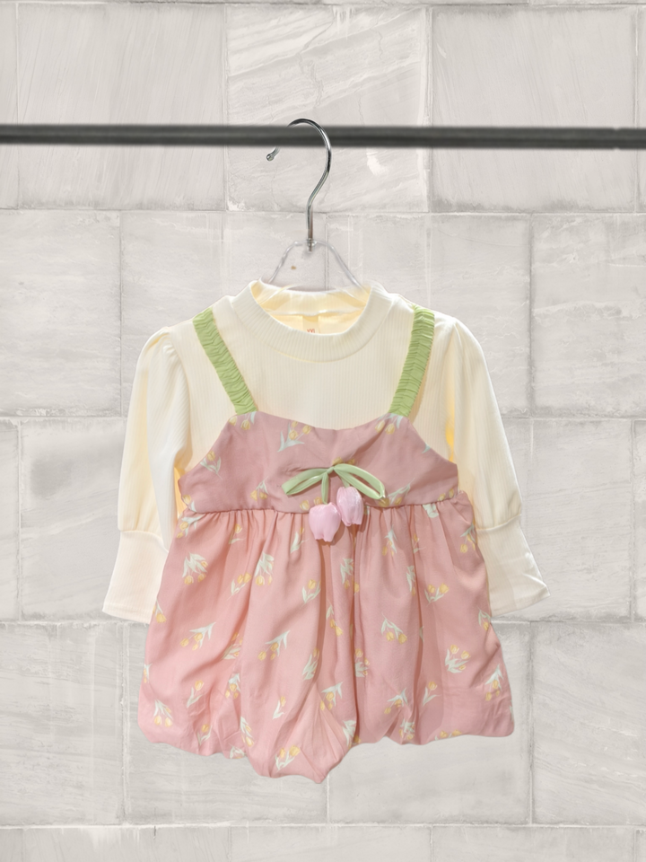 Girls Imported Frock [GF-9800] (6M - 3 Years)