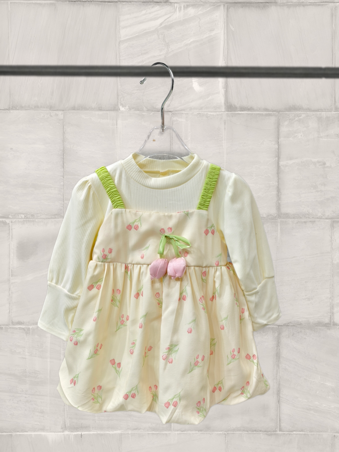 Girls Imported Frock [GD-9799] (6M - 3 Years)