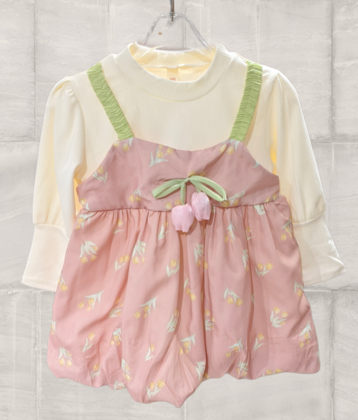 Girls Imported Frock [GF-9800] (6M - 3 Years)