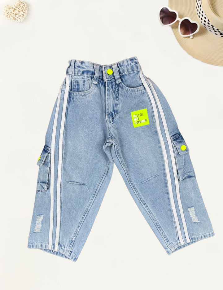 Girls Imported Baggy Jeans[GJ-907] (3-11Years)