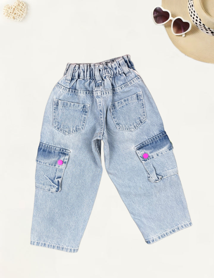 Girls Imported Baggy Jeans[GJ-907] (3-11Years)