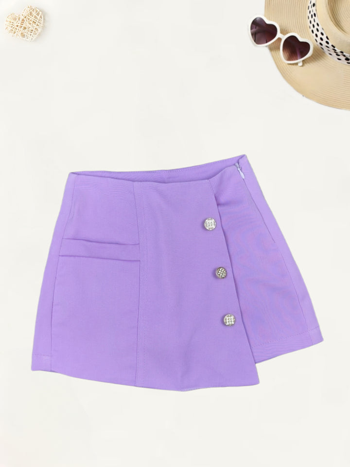 Girls Imported  Shorts [GS-930] [4-12Years]