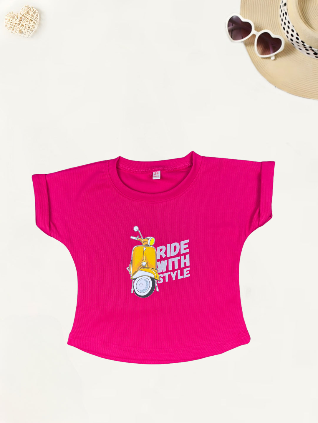 Girls Casual T-Shirt  [GT-521] [2-11Years]