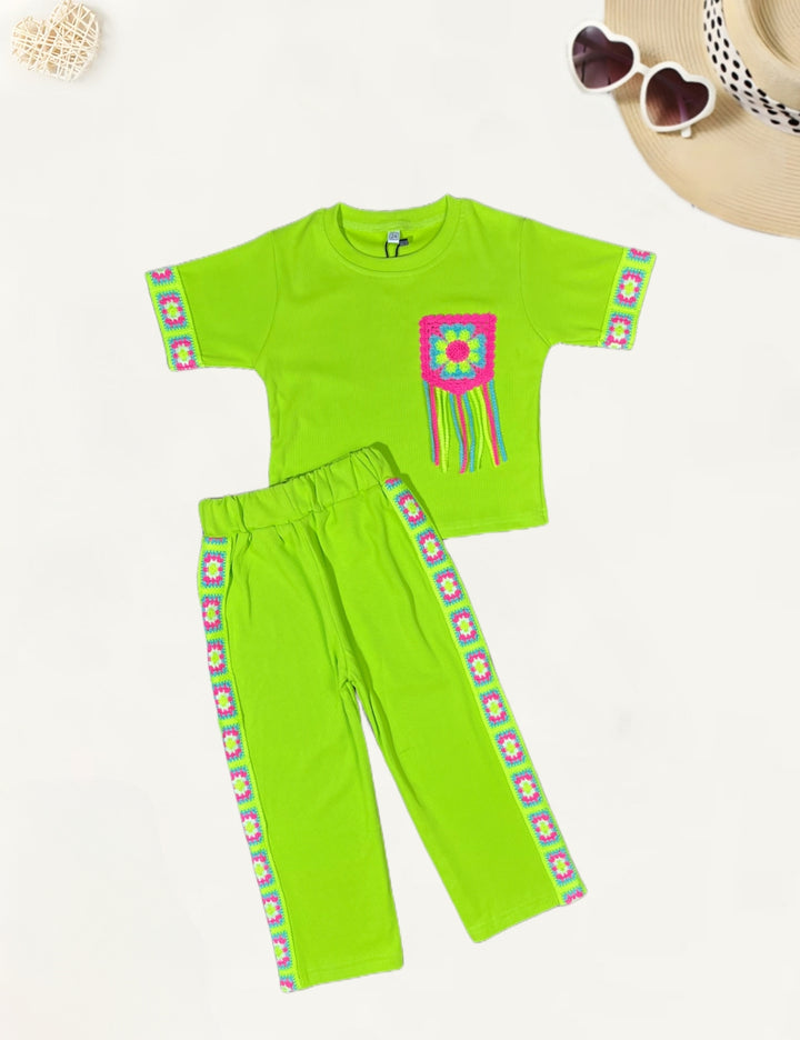 Girl's Causal Co-Ord Set [GCS-9675] (4-11 Years)