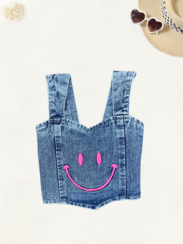 Girl's Denim Top[GT-585] [9 Months-7Years]
