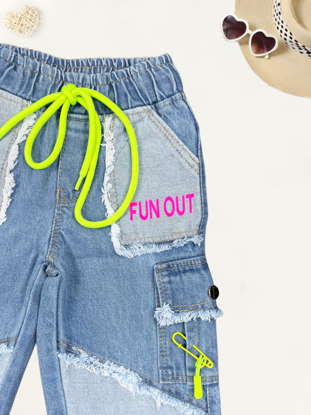 Girls Designer Straight Fit Jeans[GJ-935] (1-12Years)