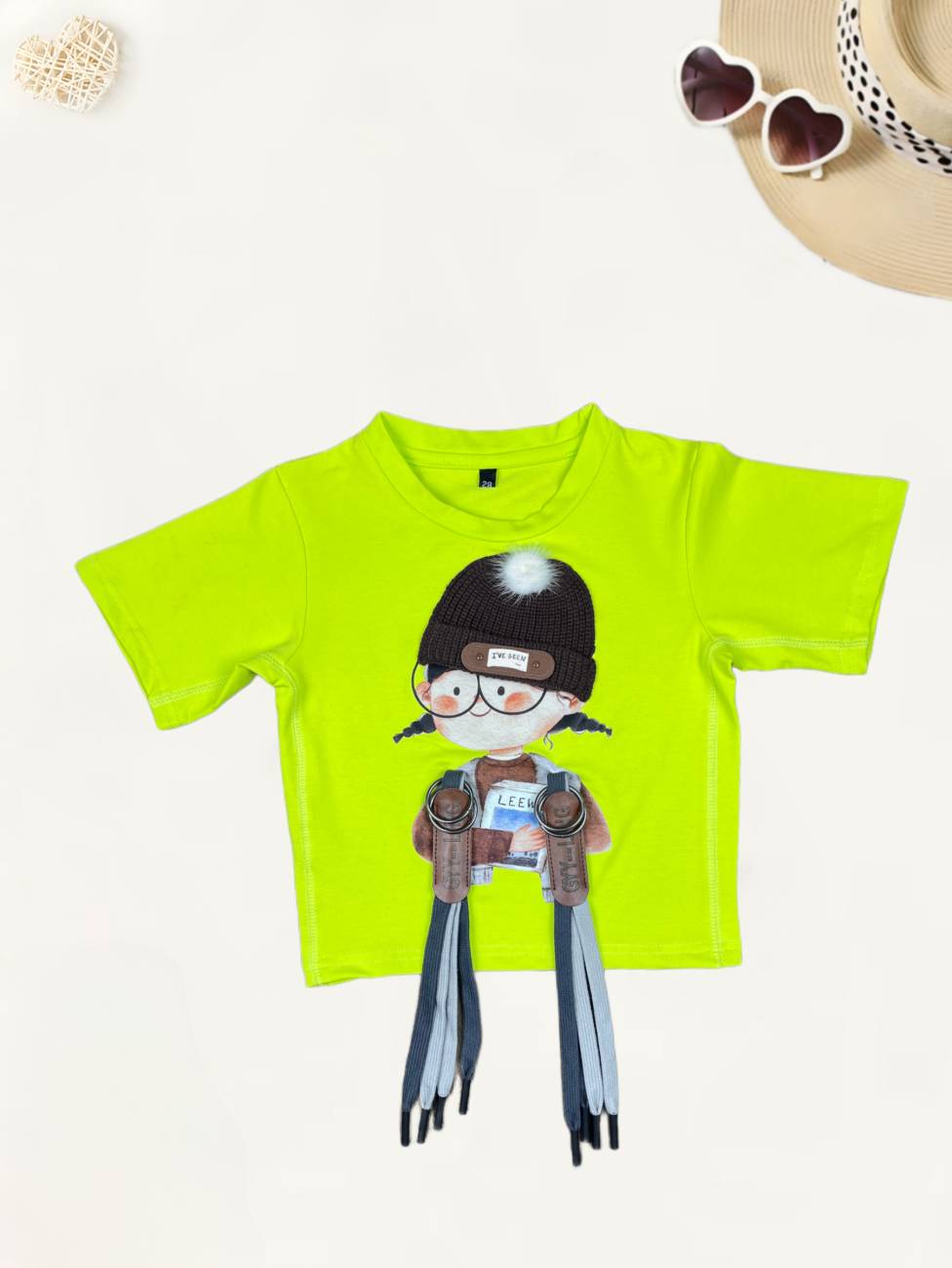 Girls Imported Over Size T-Shirt [GT-539] [7-13Years]
