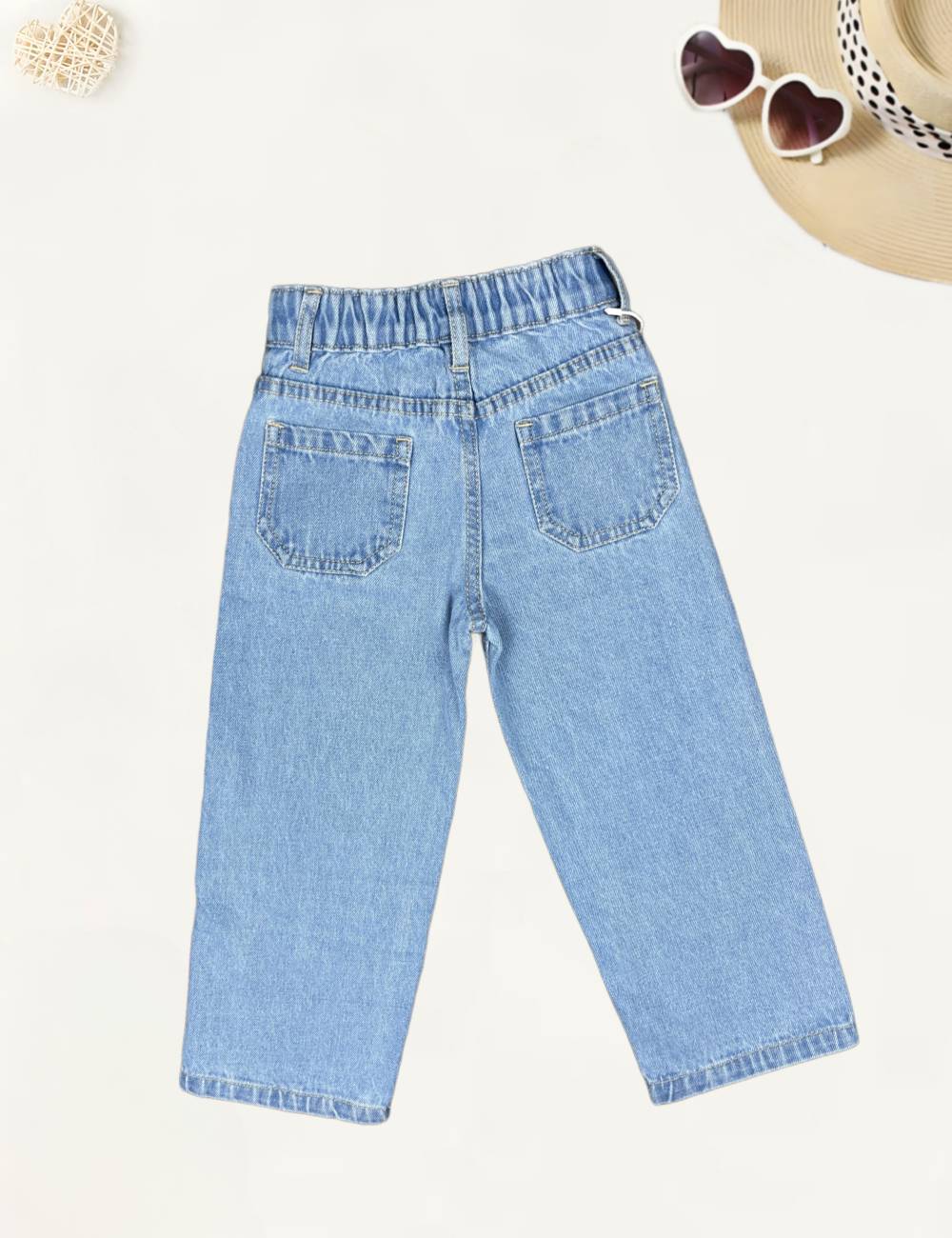 Girls Funky Straight Fit Jeans[GJ-891] (4-12Years)