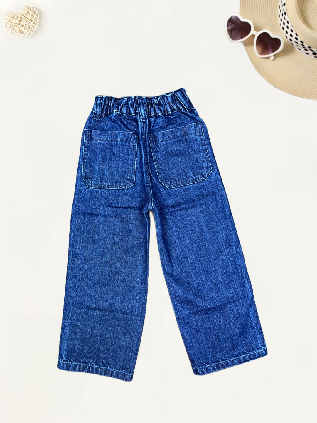 Girls Imported Hand Printed Jeans[GJ-897] (4-14Years)