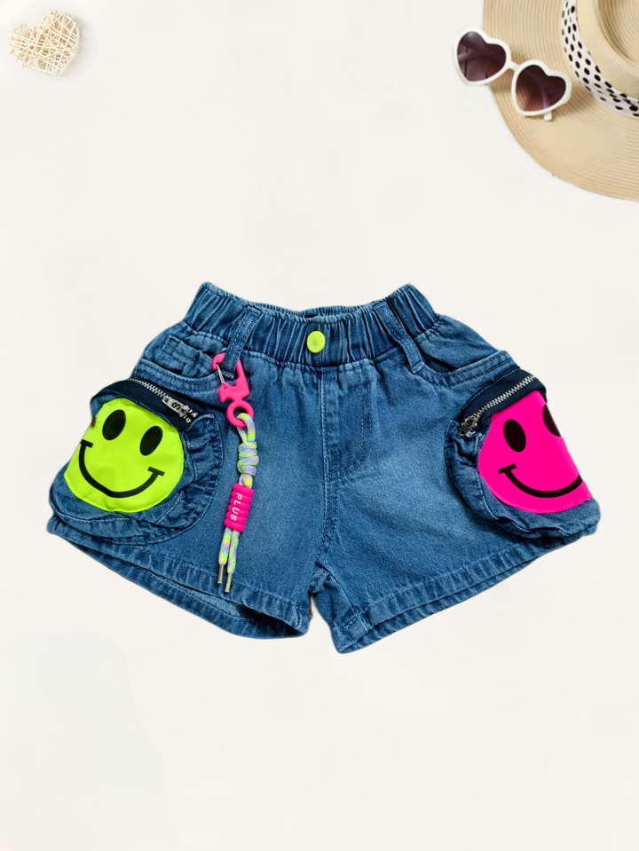 Girls Imported Funky Shorts [GS-921] [2-7Years]