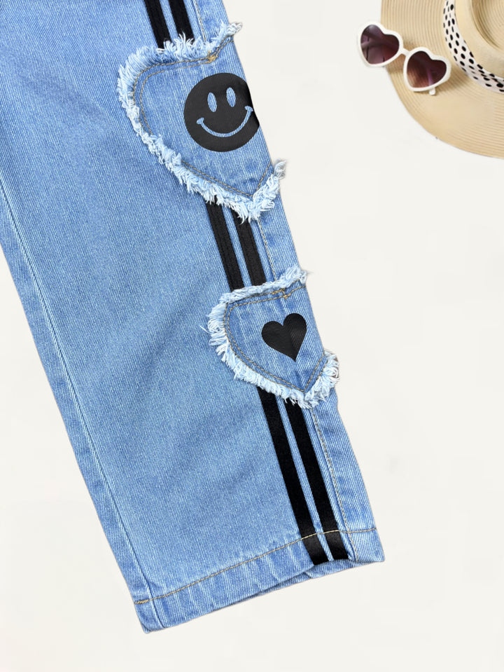 Girls Straight Fit Jeans[GJ-986] (1-12Years)