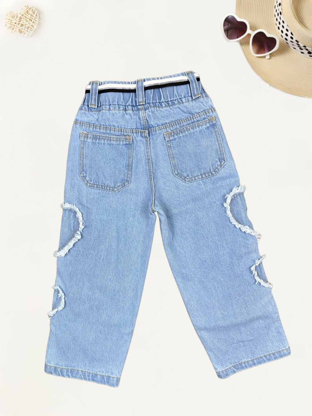 Girls Straight Fit Jeans[GJ-986] (1-12Years)